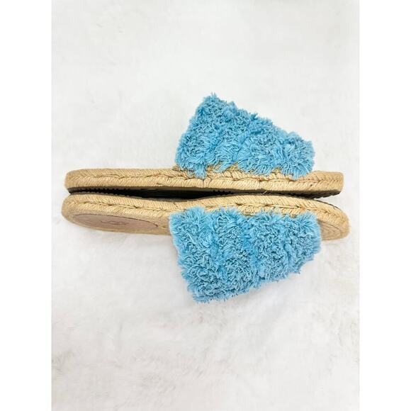 UGG Australia Women's Edith Slide Yarn Slip On Aqua Blue Size 6.5 - Picture 5 of 9